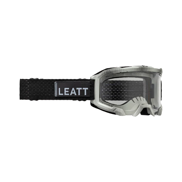 Masque LEATT VELOCITY 4.0 MTB Gris Écran Transparent