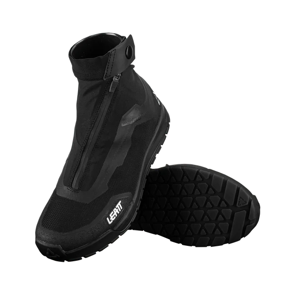 Winter MTB-Schuhe LEATT HYDRADRI 7.0 FLAT PEDALS Schwarz