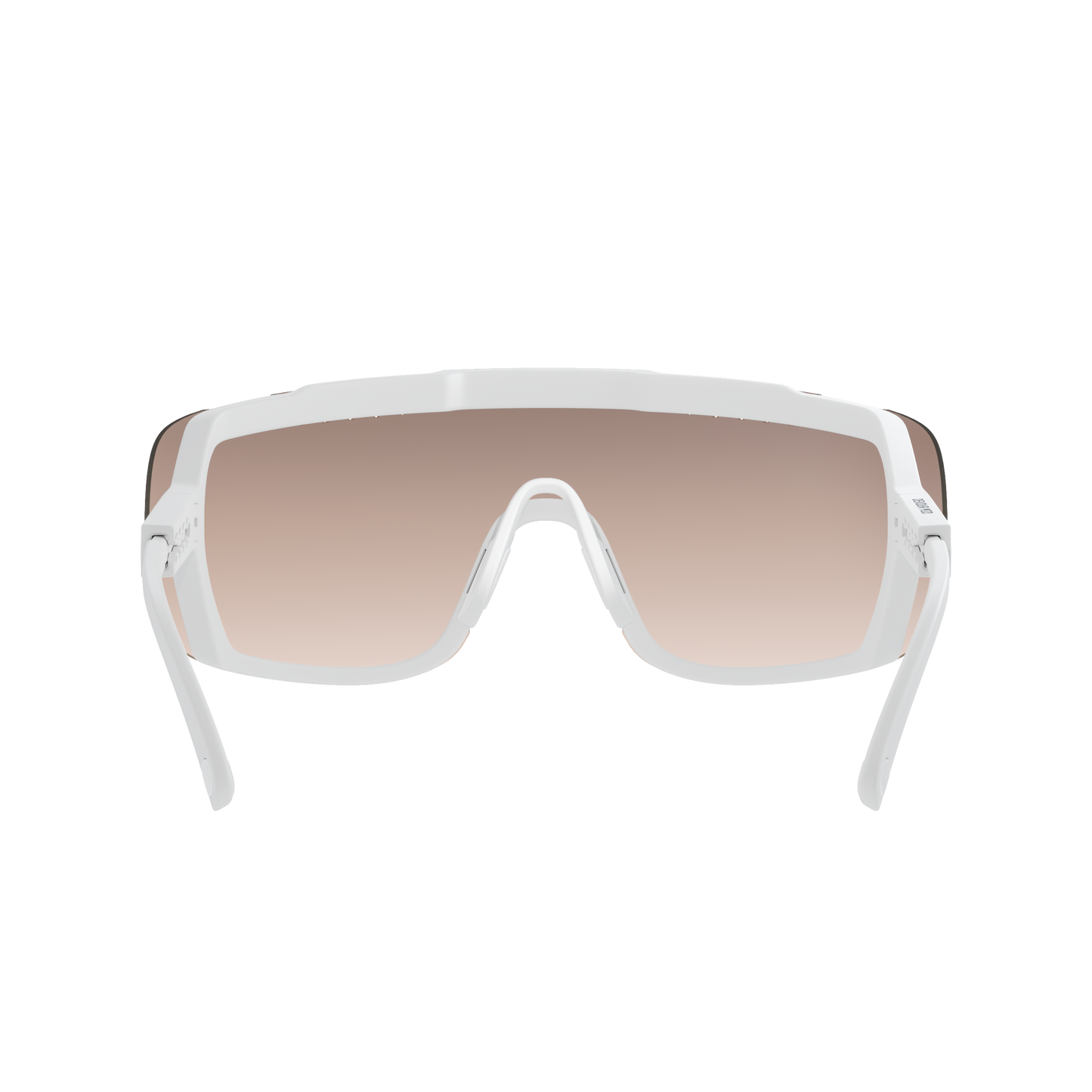 POC DEVOUR MID Brille Weiß Clarity Trail /Partly Sunny Silver Glas