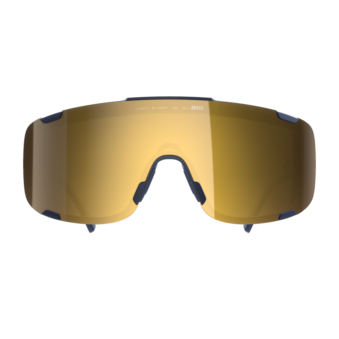 Sonnenbrille POC DEVOUR MID Marine Clarity Road Partly Sunny Gold Glas