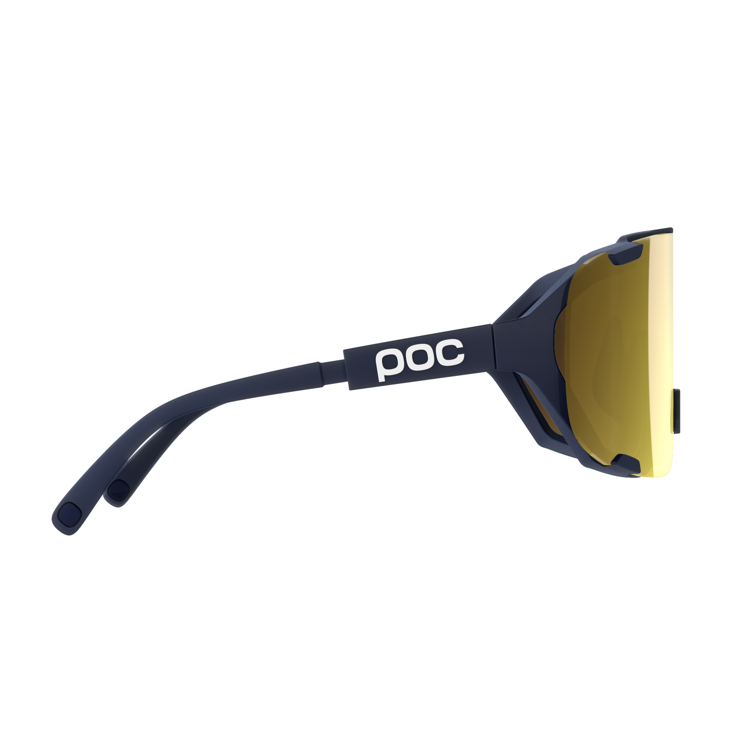 Sonnenbrille POC DEVOUR MID Marine Clarity Road Partly Sunny Gold Glas