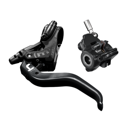 Vorder- oder Hinterbremse MAGURA MT4 FLATMOUNT Schwarz