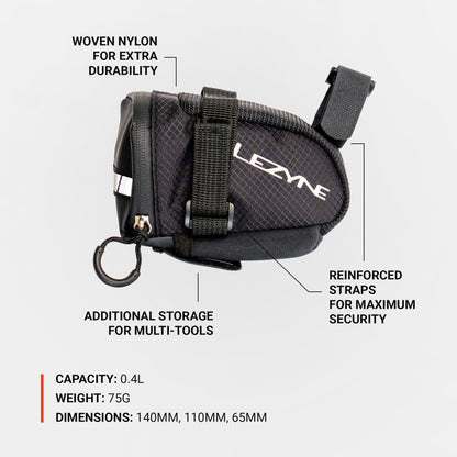 Sacoche de Selle LEZYNE Caddy Noir