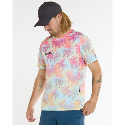 Maillot DHARCO HIGHBALL Manches Courtes Rose/Bleu