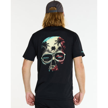 Trikot DHARCO TECH TEE EDDIE Kurzarm Schwarz