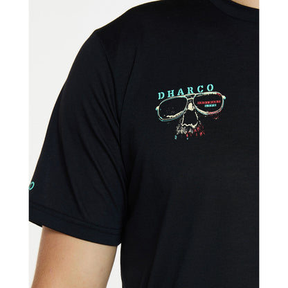 Trikot DHARCO TECH TEE EDDIE Kurzarm Schwarz
