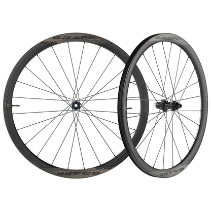 Laufradsatz MICHE GRAFF CARBONE DISC Tubeless Ready (Center Lock)