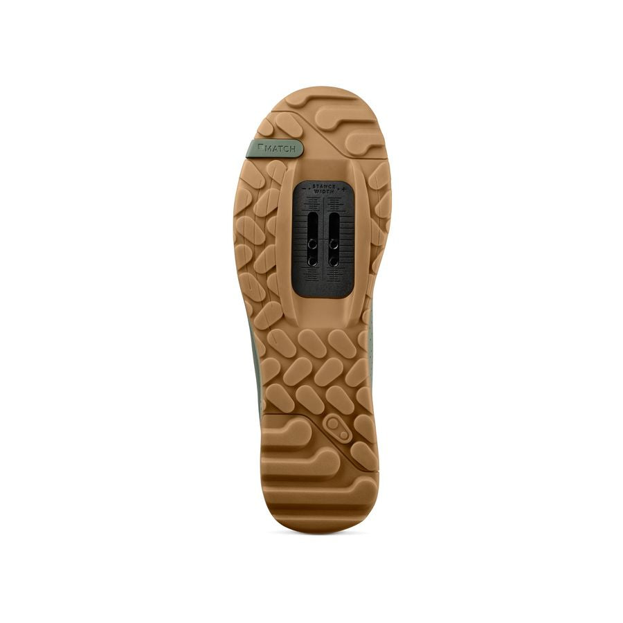 Chaussures VTT CRANKBROTHERS MALLET TRAIL SPEED LACE CLIP Vert/Sand