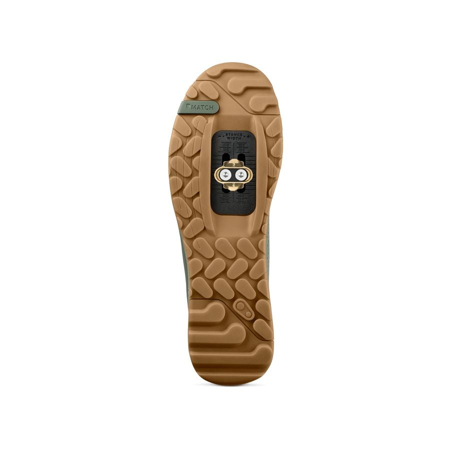 Chaussures VTT CRANKBROTHERS MALLET TRAIL SPEED LACE CLIP Vert/Sand