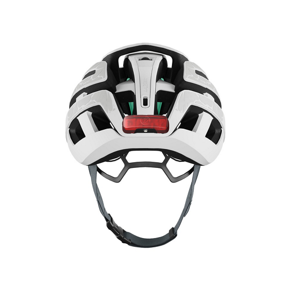 LAZER Z1 KINECTICORE UYH Rennradhelm, mattweiß + LED