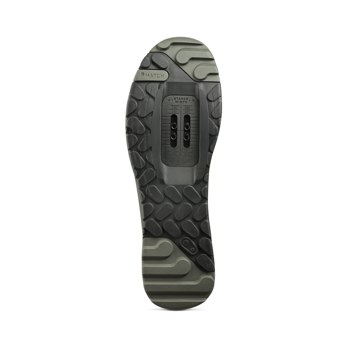 Chaussures VTT CRANKBROTHERS MALLET TRAIL SPEEDLACE SEAL Gris/Vert - semelle