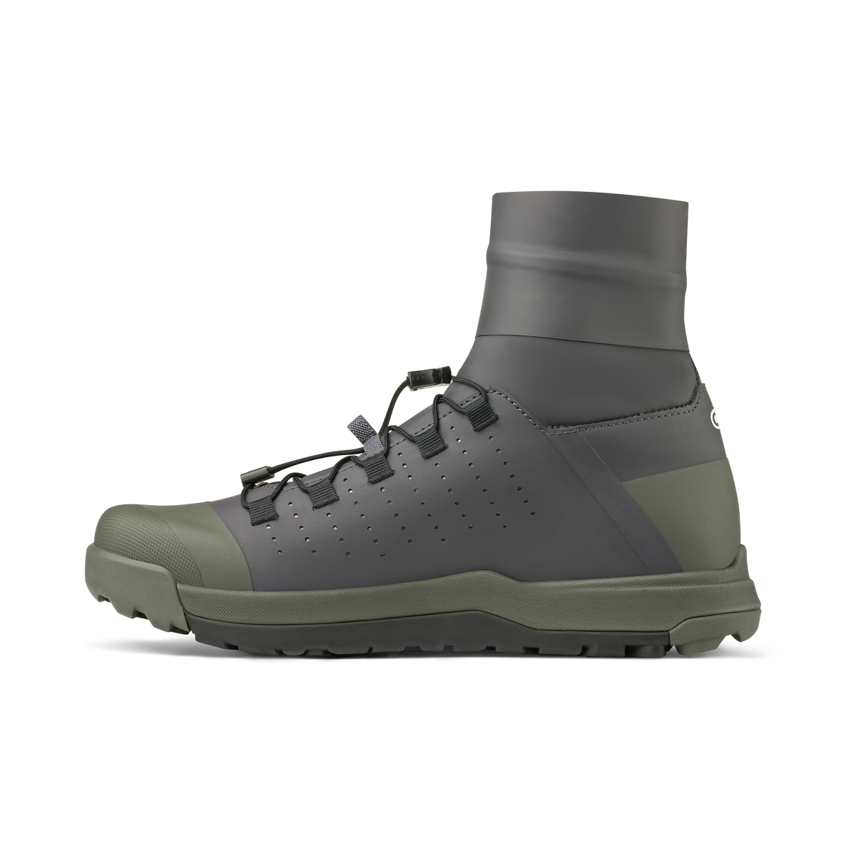 Chaussures VTT CRANKBROTHERS MALLET TRAIL SPEEDLACE SEAL Gris/Vert - côté intérieur