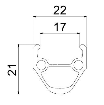 Paar MAVIC ACCESS R17-Laufräder