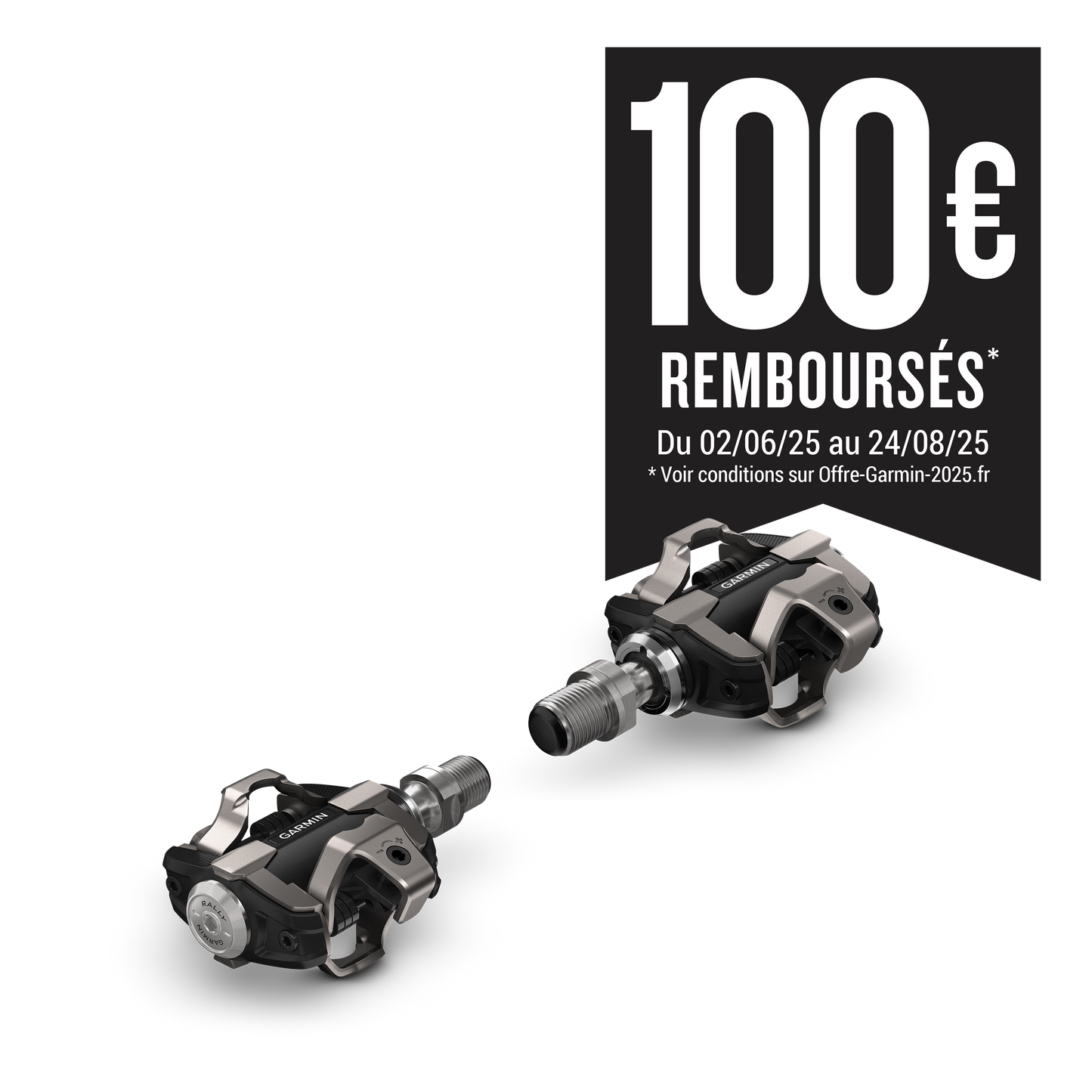 Pedale Leistungsmesser GARMIN RALLY XC 100
