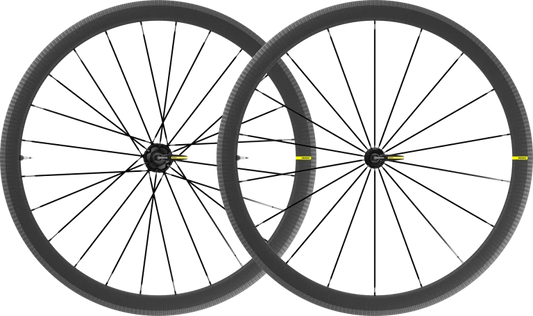 Paar MAVIC COSMIC SL 40 Laufräder 