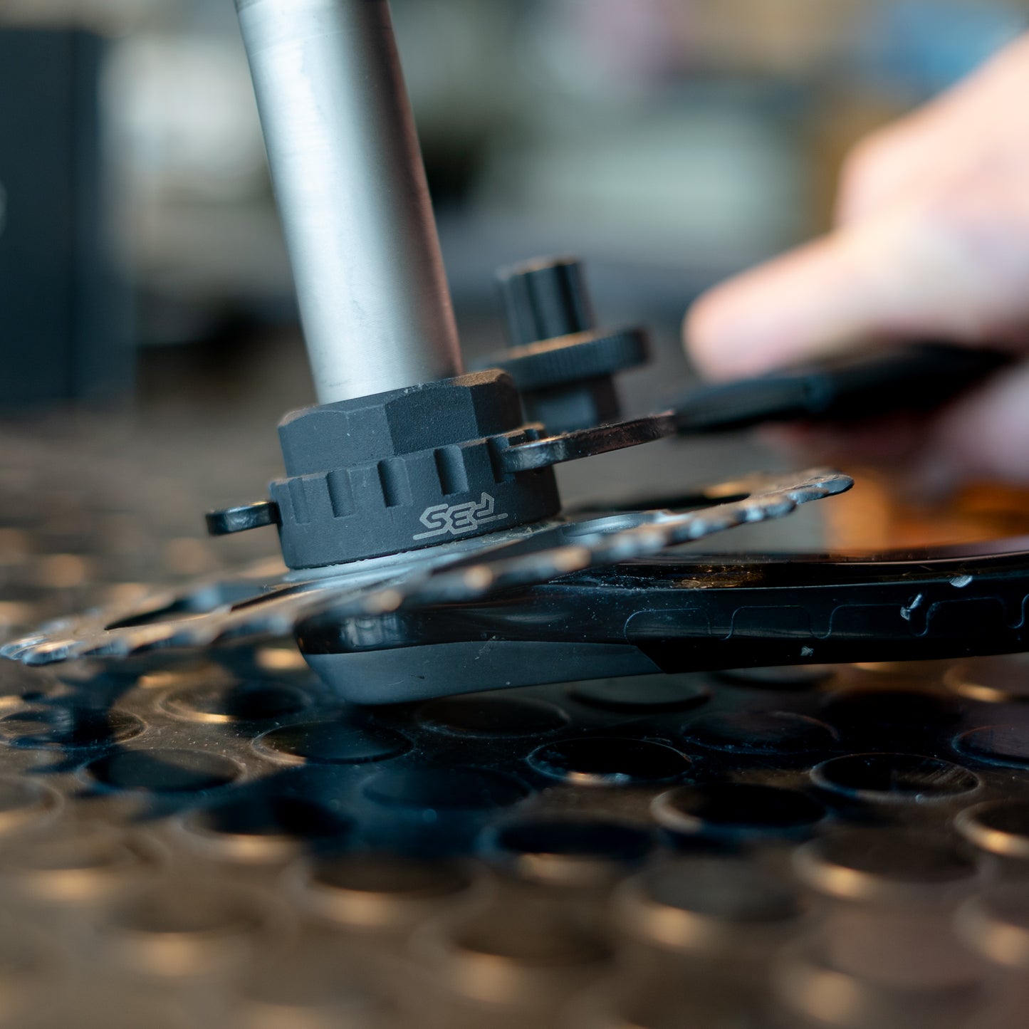 Schlüssel für Shimano Kettenblatt und Gehäuse PBS TOOLS 16 Rillen