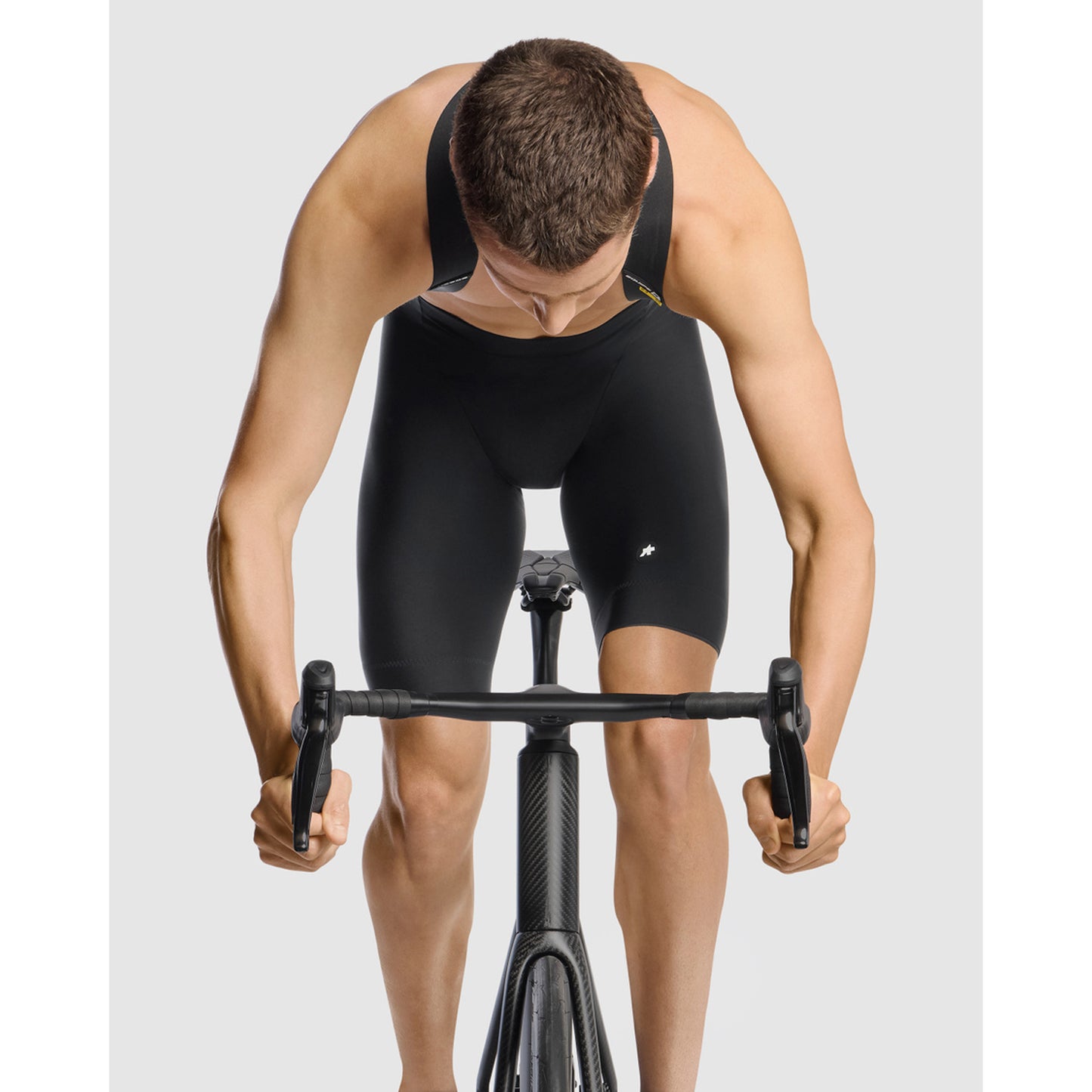 Cuissard Court à bretelles ASSOS EQUIPE R SPRING FALL S11 Noir