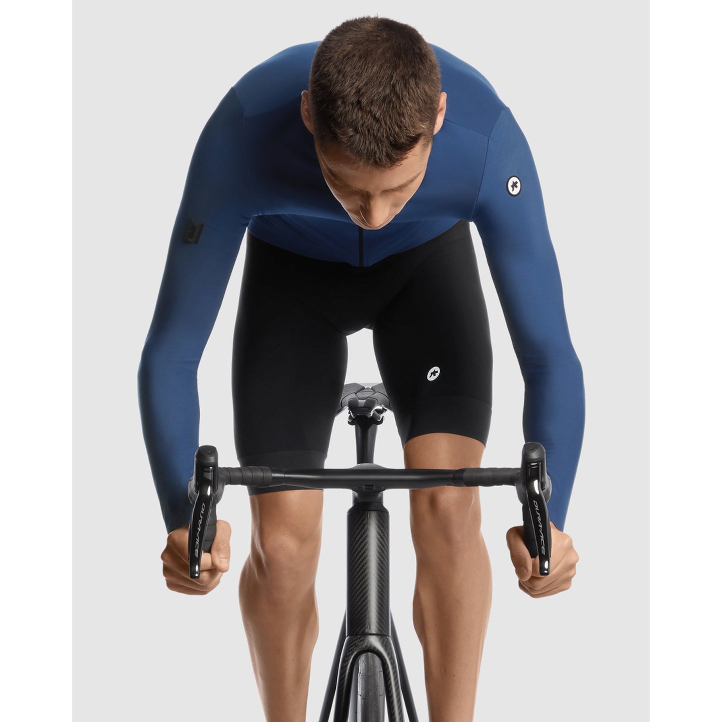 ASSOS MILLE GT Trikot Langarm C2 Stone Blue