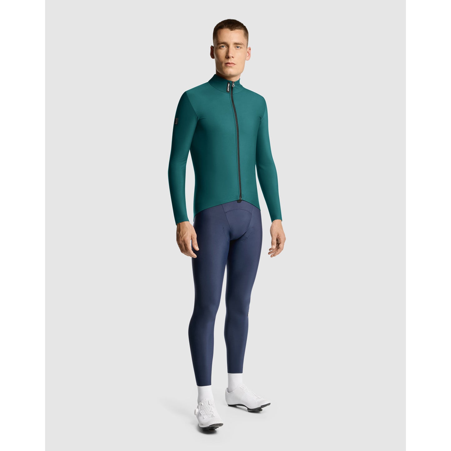Maillot ASSOS MILLE GT SPRING FALL C2 Manches Longues Foundation Green