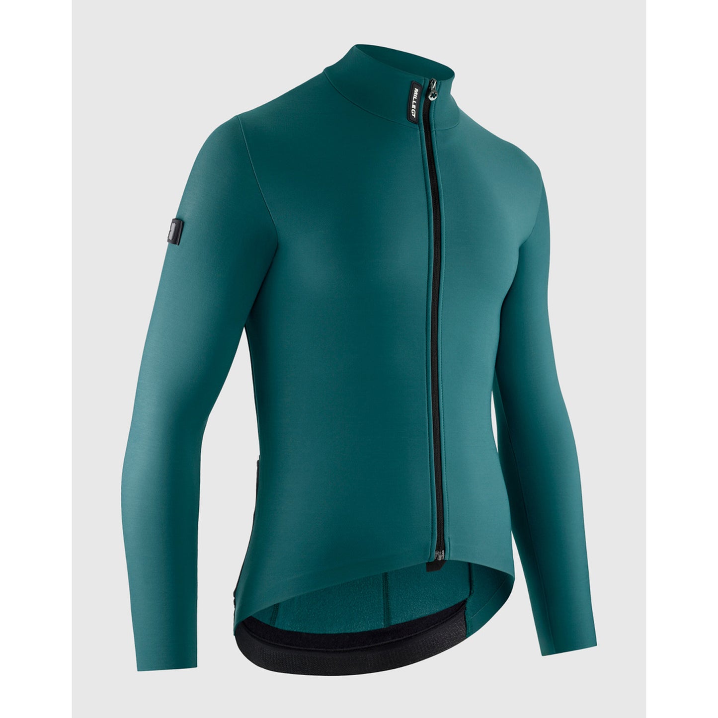 Maillot ASSOS MILLE GT SPRING FALL C2 Manches Longues Foundation Green