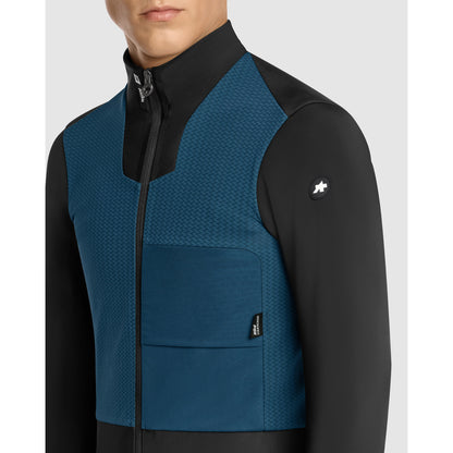 Jacke ASSOS EQUIPE R HABU WINTER S11 Petrol Blue