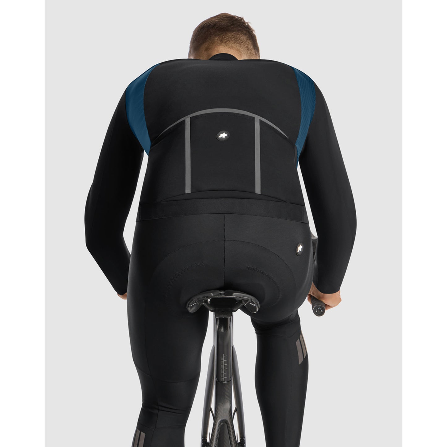 Veste ASSOS EQUIPE R HABU WINTER S11 Petrol Blue