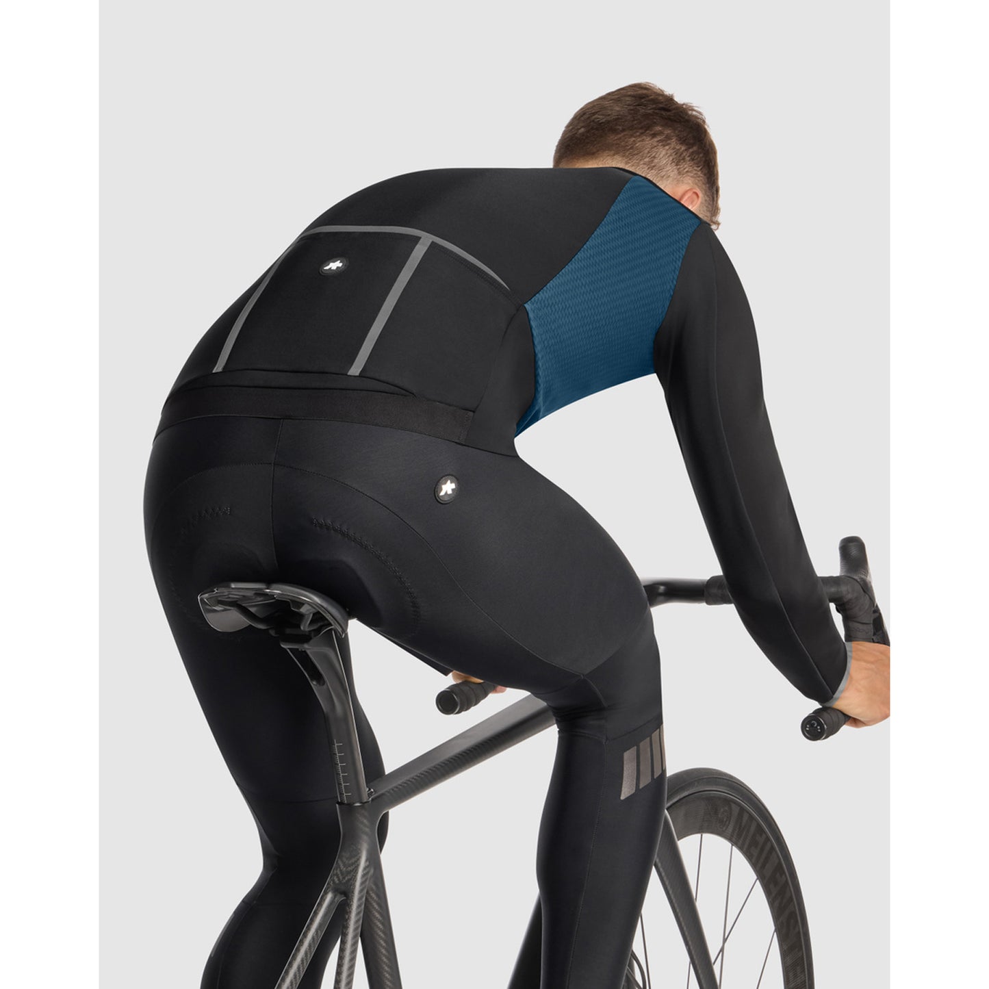 Veste ASSOS EQUIPE R HABU WINTER S11 Petrol Blue