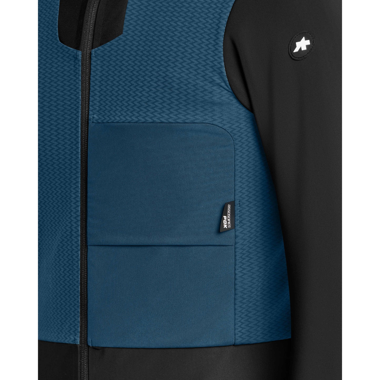 Veste ASSOS EQUIPE R HABU WINTER S11 Petrol Blue