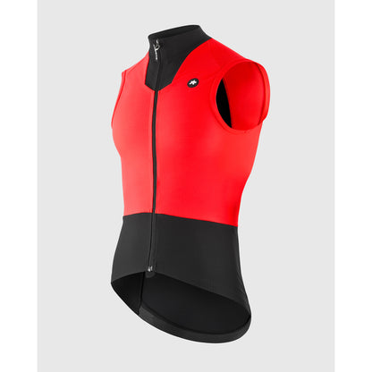 Ärmellose Weste ASSOS EQUIPE R SPRING FALL S11 LollyRed