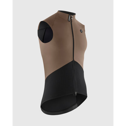 Ärmellose Jacke ASSOS MILLE GTS SPRING FALL S11 Terra Sand