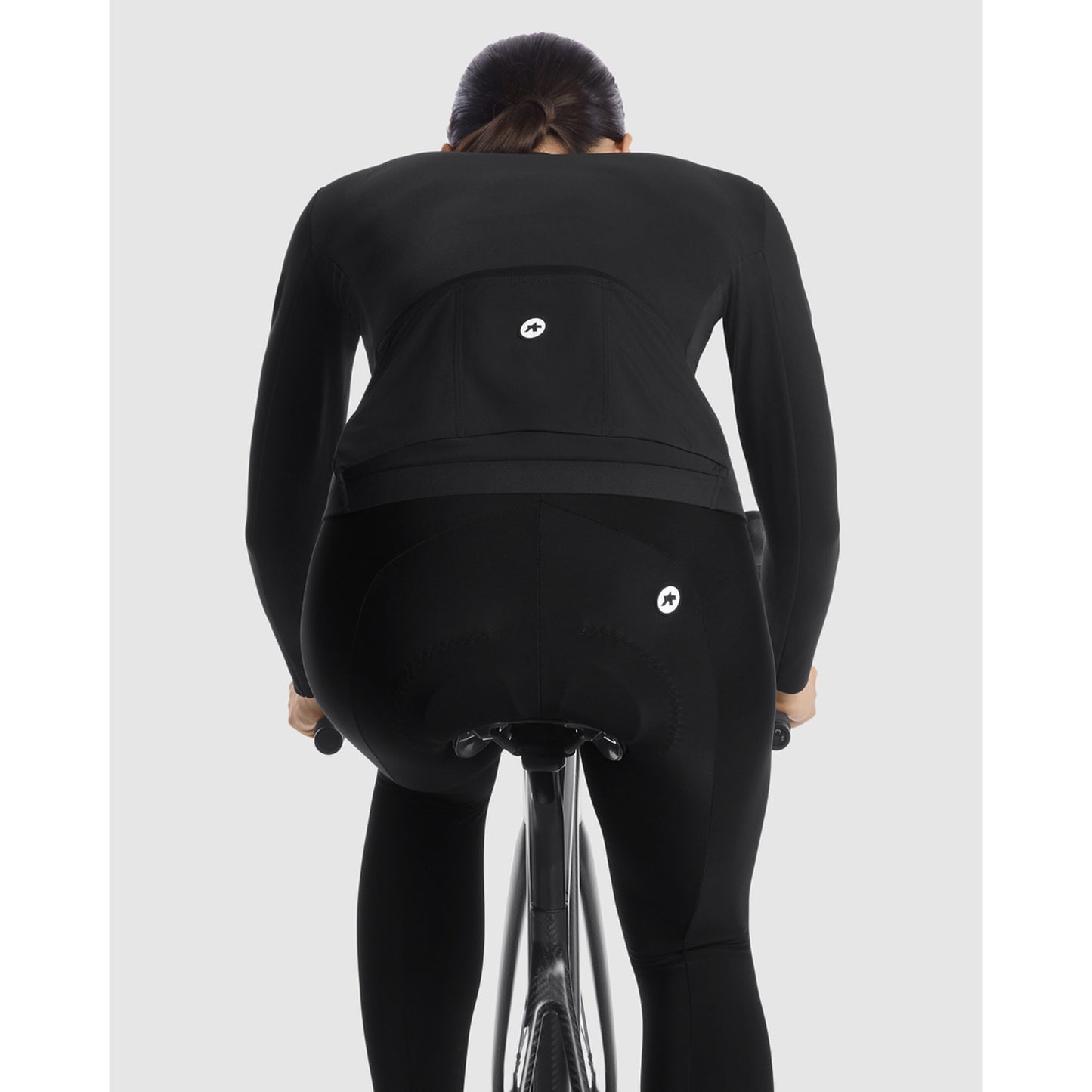 Maillot ASSOS UMA GT SPRING FALL C2 Manches Longues Femme Noir
