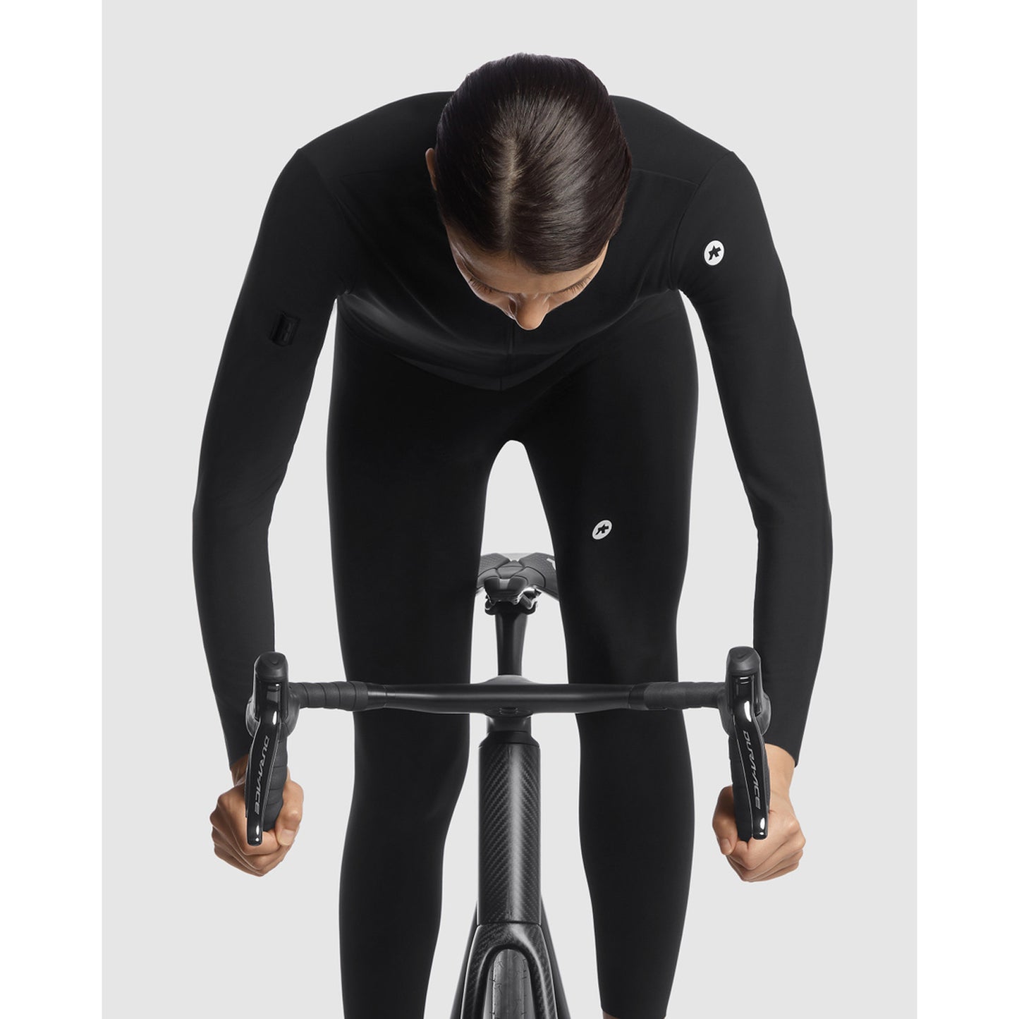 Maillot ASSOS UMA GT SPRING FALL C2 Manches Longues Femme Noir