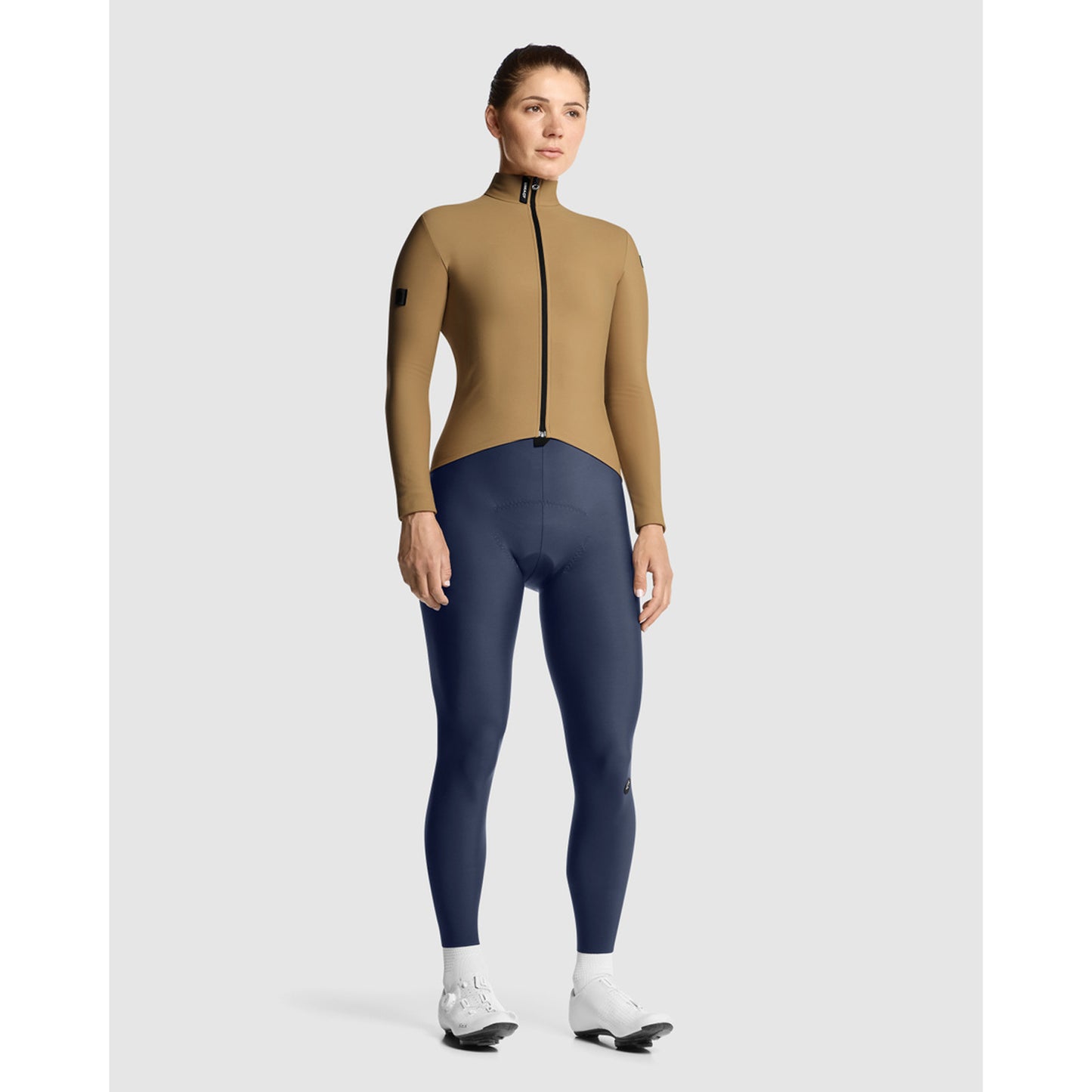 Maillot ASSOS UMA GT SPRING FALL C2 Manches Longues Femme Bronze Ash