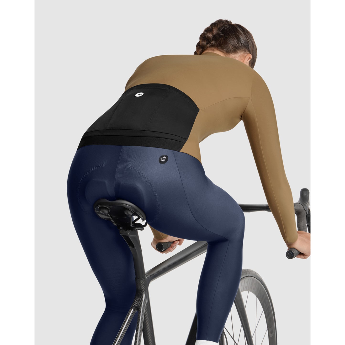 Maillot ASSOS UMA GT SPRING FALL C2 Manches Longues Femme Bronze Ash