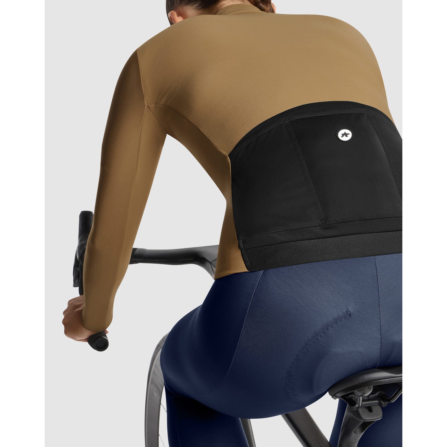 Maillot ASSOS UMA GT SPRING FALL C2 Manches Longues Femme Bronze Ash