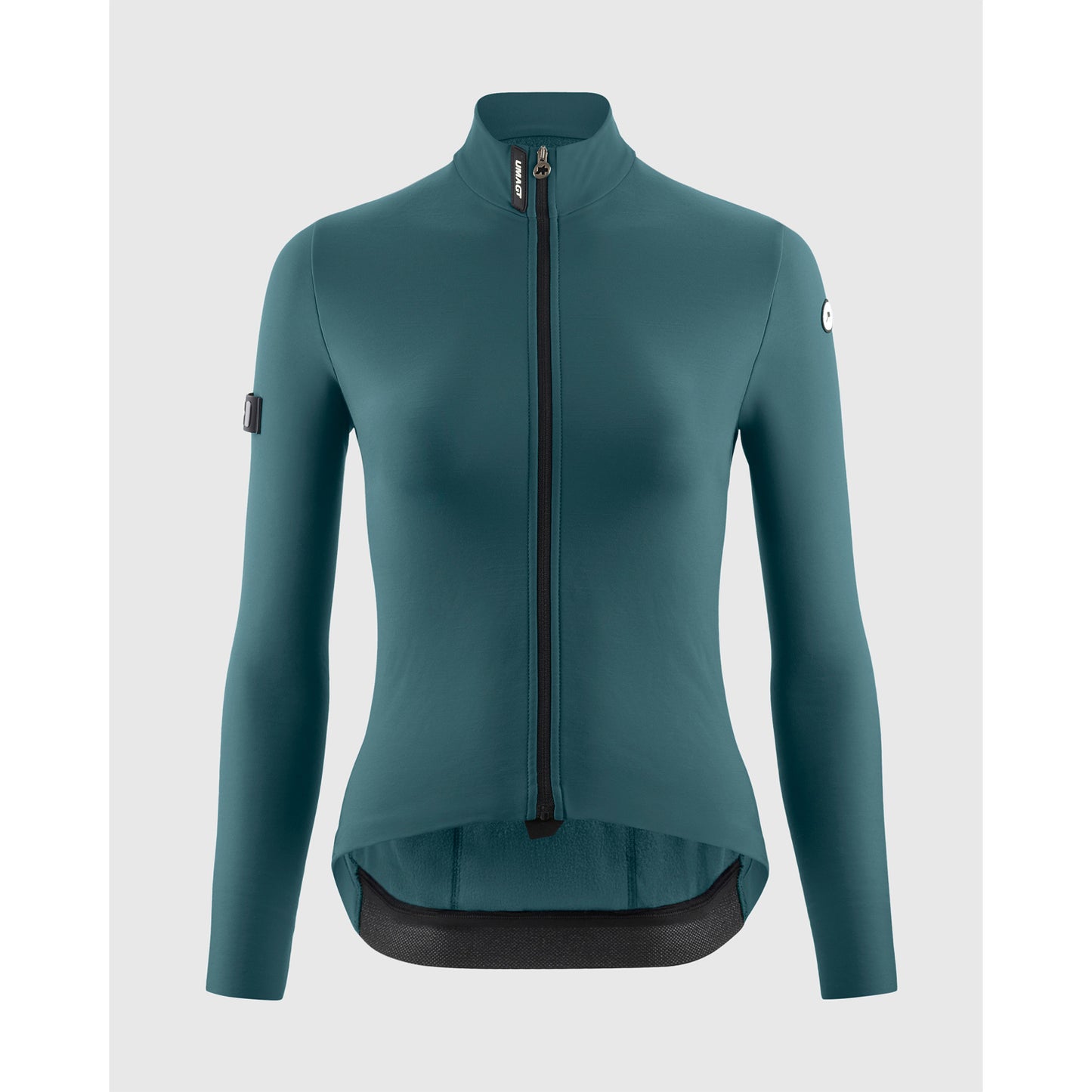 Maillot ASSOS UMA GT SPRING FALL C2 Manches Longues Femme Foundation Green