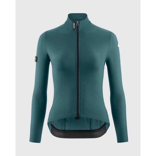 Maillot ASSOS UMA GT SPRING FALL C2 Manches Longues Femme Foundation Green