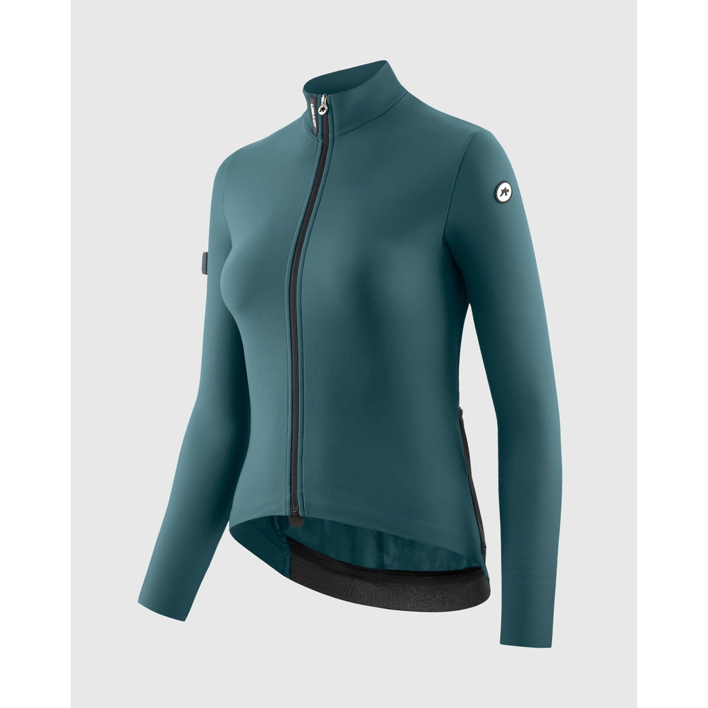 Maillot ASSOS UMA GT SPRING FALL C2 Manches Longues Femme Foundation Green