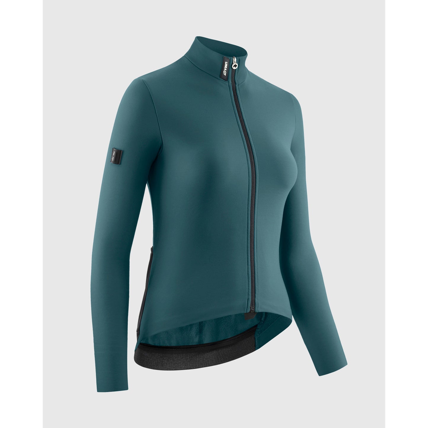 Maillot ASSOS UMA GT SPRING FALL C2 Manches Longues Femme Foundation Green