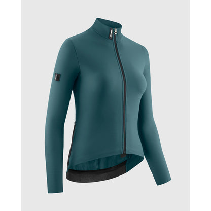 Maillot ASSOS UMA GT SPRING FALL C2 Manches Longues Femme Foundation Green