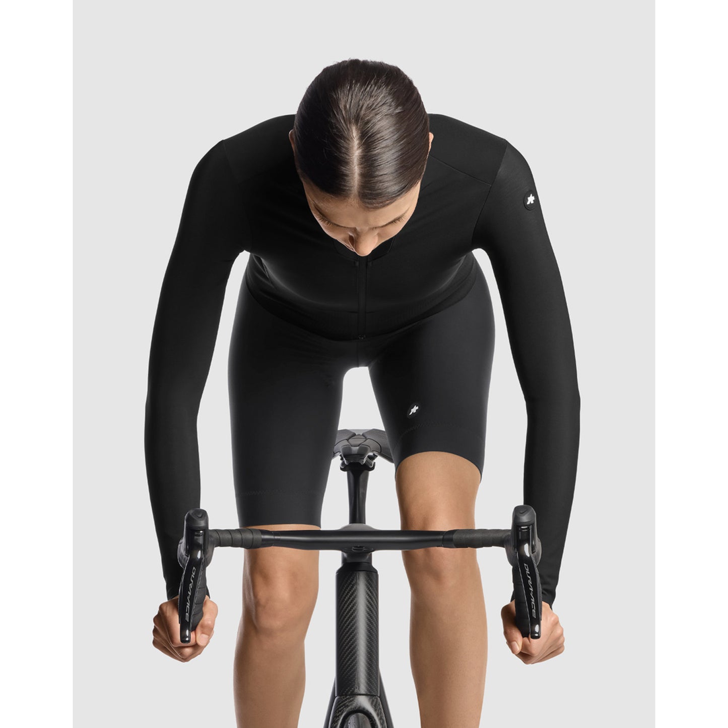 Maillot ASSOS DYORA R S11 Manches Longues Femme Noir