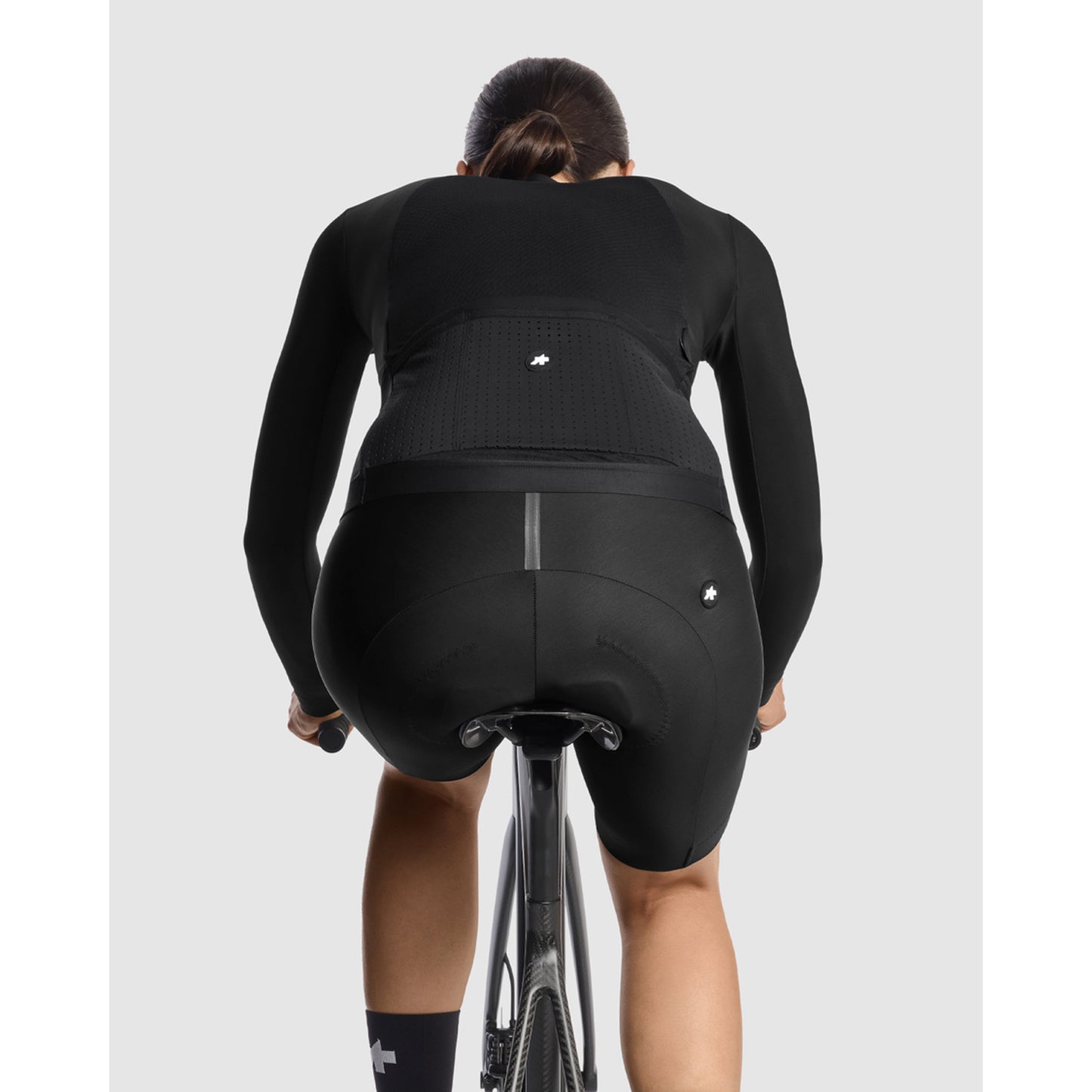 Maillot ASSOS DYORA R S11 Manches Longues Femme Noir