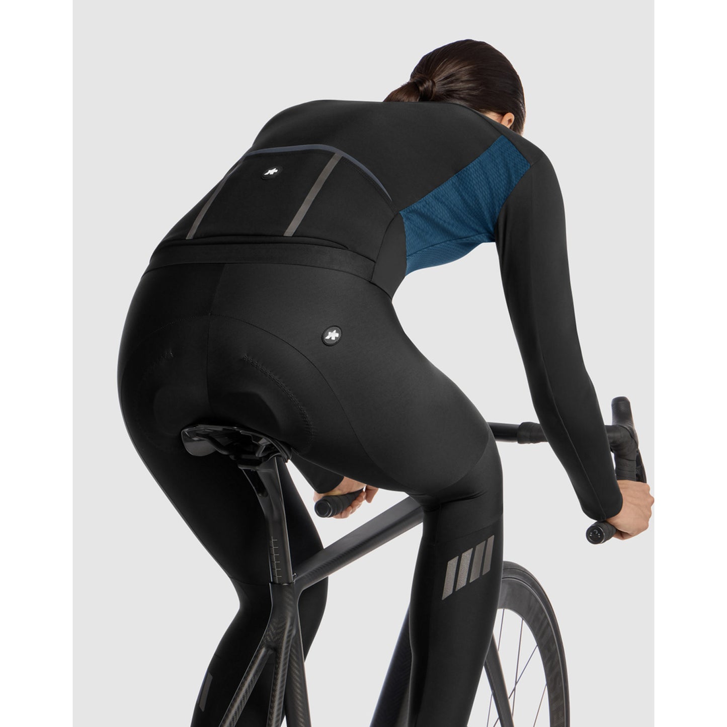 Veste ASSOS DYORA R HABU WINTER S11 Femme Petrol Blue
