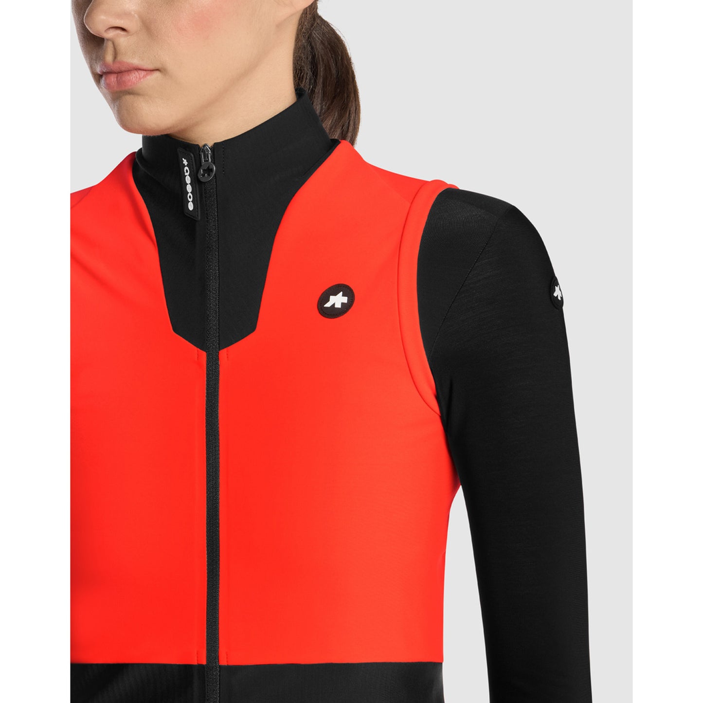 Veste sans Manches ASSOS DYORA R SPRING FALL S11 Femme LollyRed