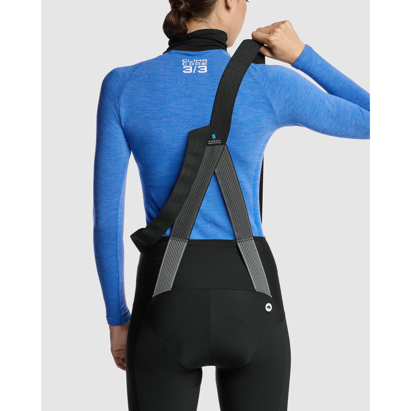Unterwäsche ASSOS WOM UZ P1 Longsleeve Frau Calypso Blu
