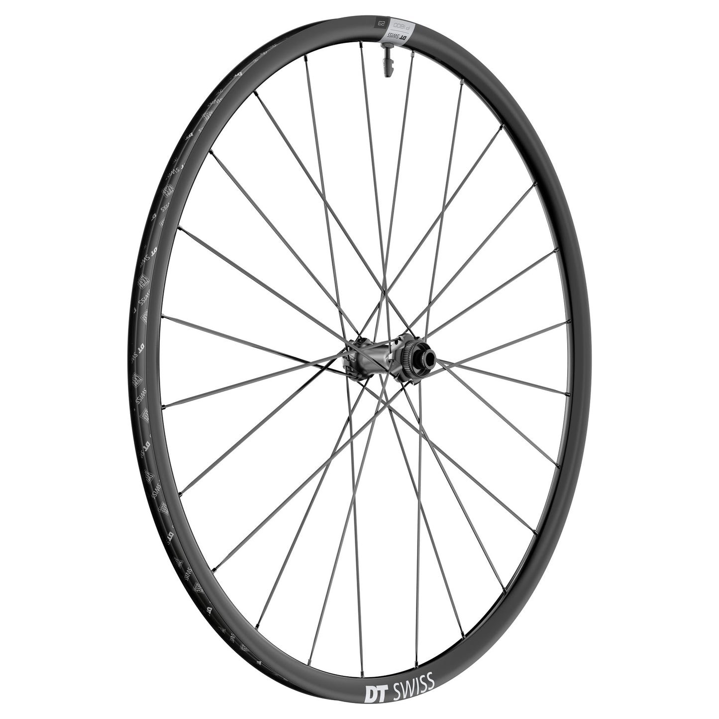 DT SWISS P 1800 SPLINE 23 DIC Tubeless Ready Vorderrad (Center Lock)