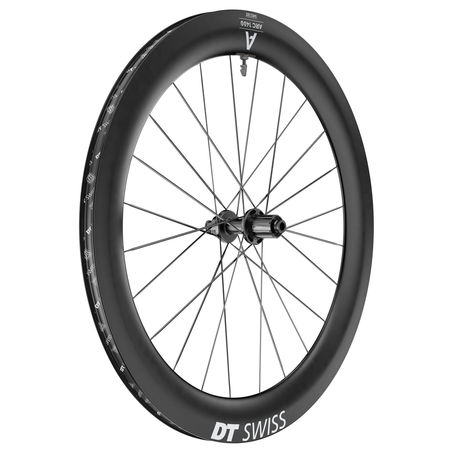 Hinterrad DT SWISS ARC 1400 DICUT 65 Tubeless Ready (Center Lock)