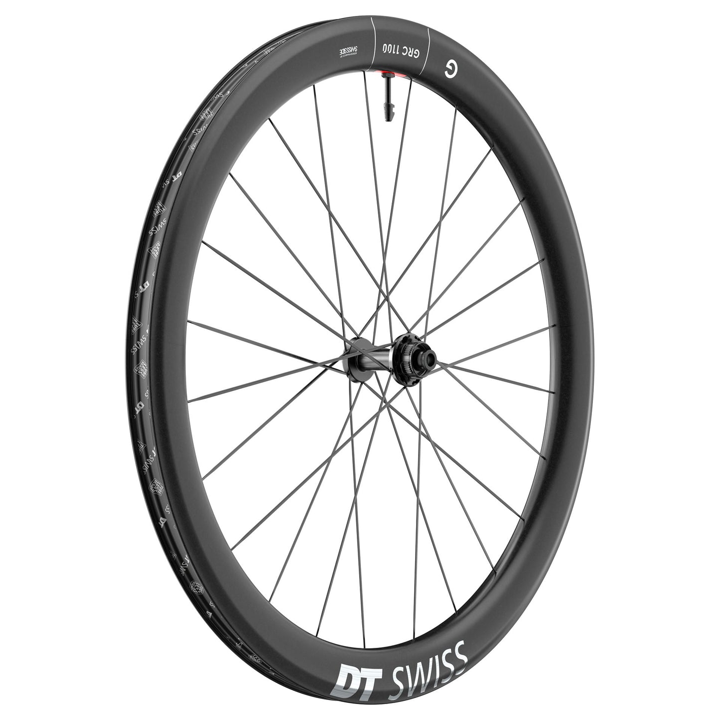 DT SWISS GRC 1100 DICUT 50 DISC Tubeless Ready Vorderrad (Center Lock)