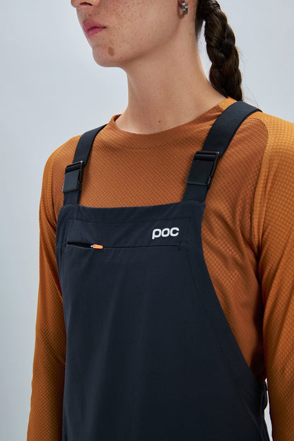 Latzhose POC MOTION DUNGAREE Damen Schwarz
