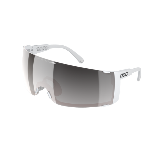 Lunettes POC PROPEL Blanc Verre Clarity Road Sunny Silver
